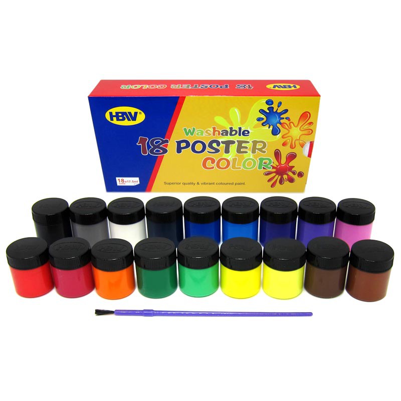 HBW Poster Color [WASHABLE] 18 COLORS Shopee Philippines