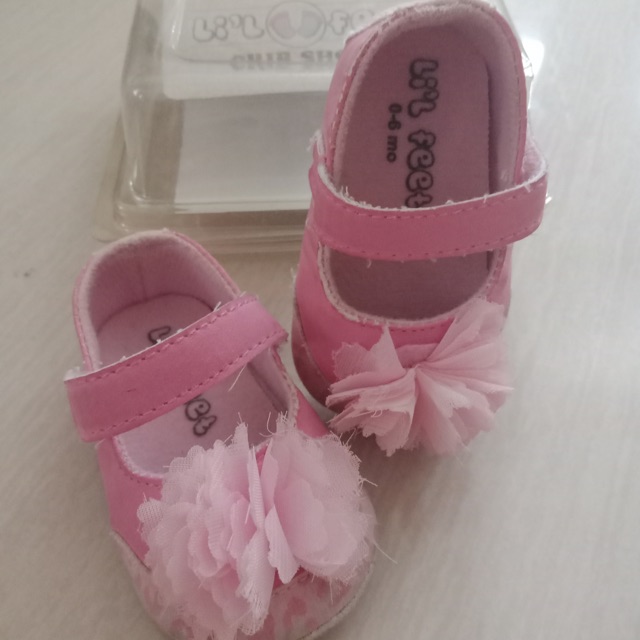 infant crib shoes size 0