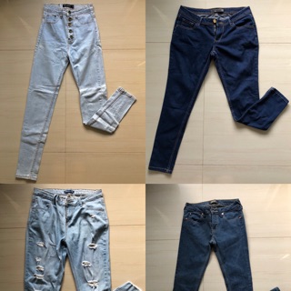 amisu jeans skinny high waist