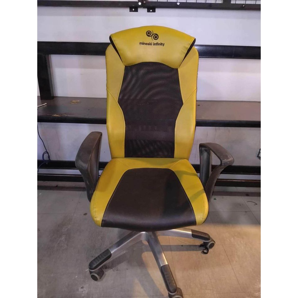 Gaming Chair (Yellow Only) Shopee Philippines