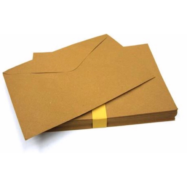 Brown envelope 10pcs(short) Shopee Philippines