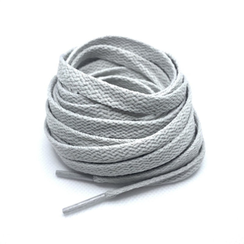 thin grey shoelaces