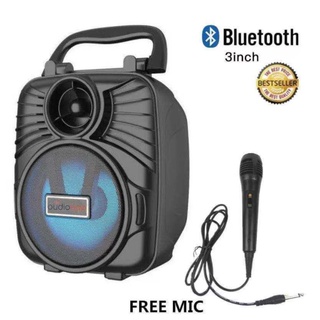 118 Mini Portable Wireless Bluetooth Karaoke Speaker with FREE MICROPHONE #4