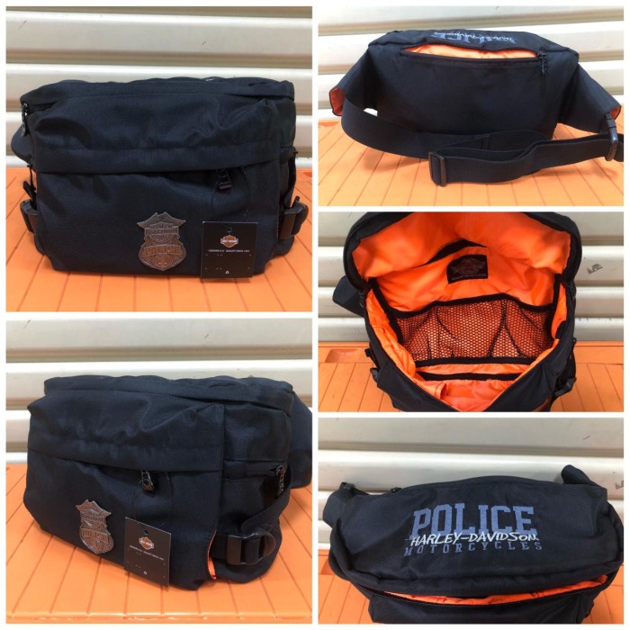 Harley Davidson Police Waist Bag Shopee Philippines