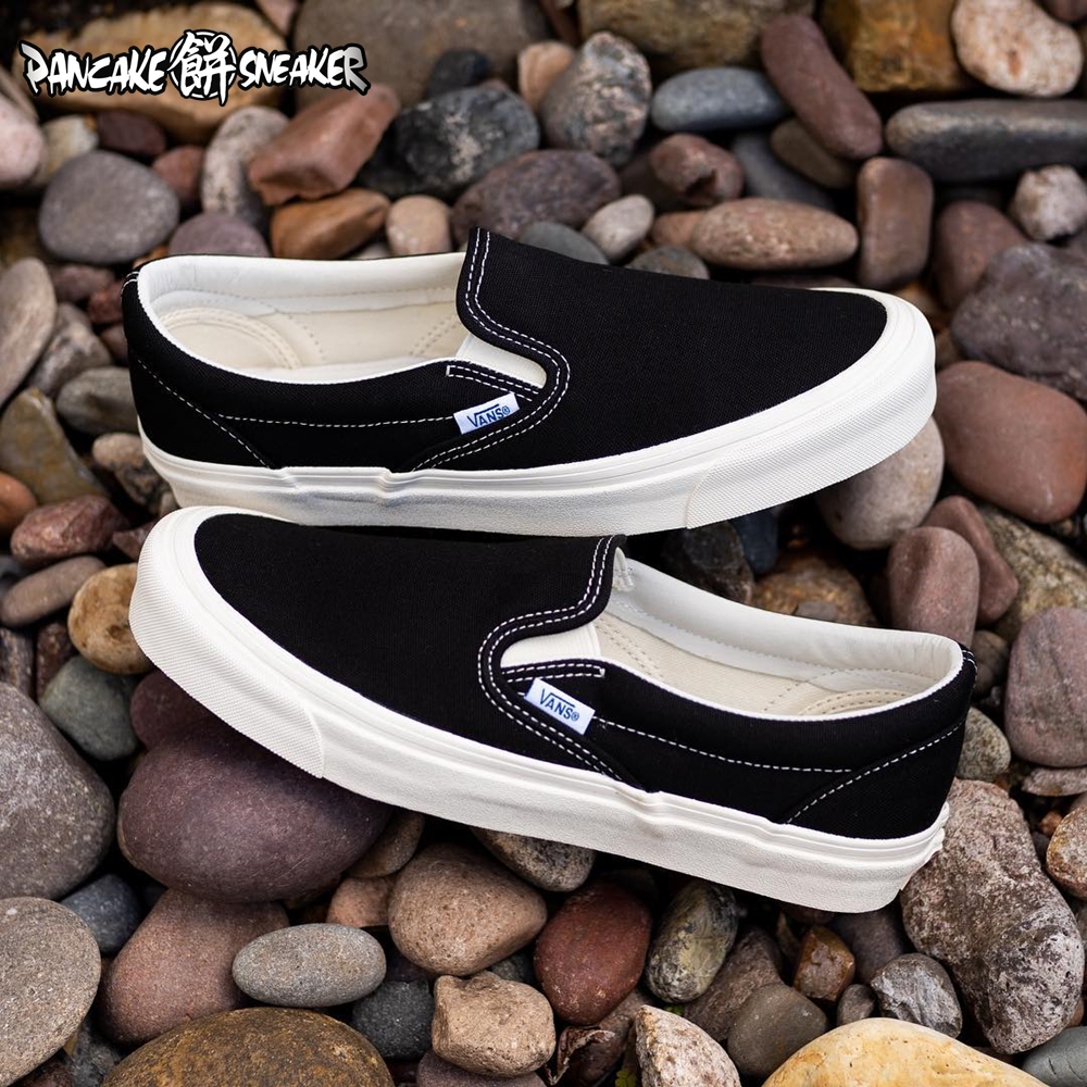 lined vans slip on