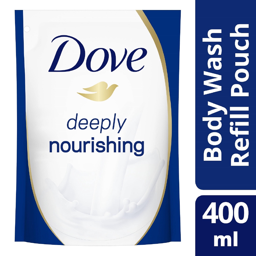 Dove Body Wash Refill Pouch Deeply Nourishing 400 mL Shopee Philippines