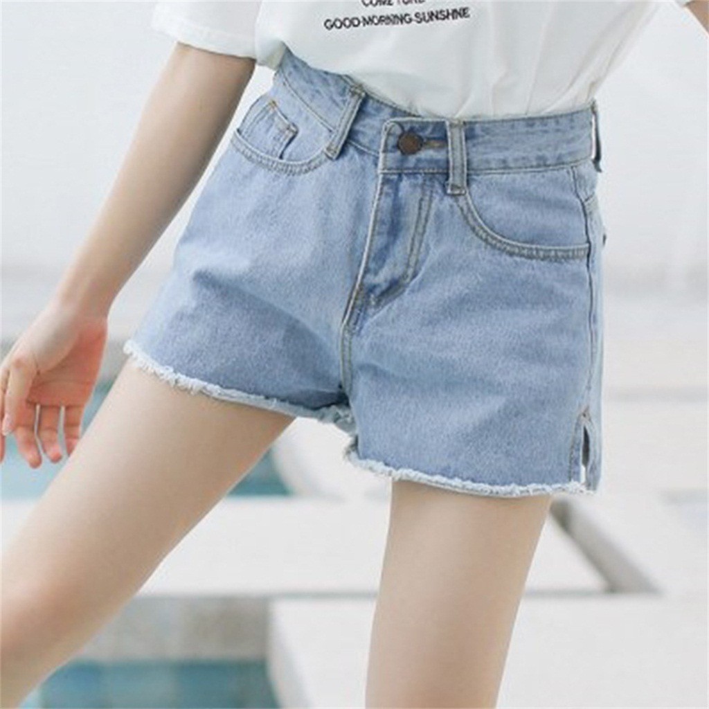mini jean shorts