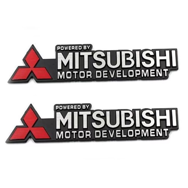 1pcs Car MITSUBISHI 3D emblem metal Sticker T10 Shopee Philippines