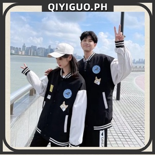 New Design Korean Patchwork Retro Casual Varsity Baseball Fashion Pilot Jacket Men And Women Youth Handsome Oversized Couple Clothes #1