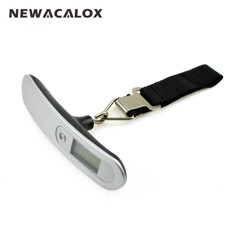 【50kg】 Stainless Steel Electronic Portable Digital Travel Luggage Weighing Scale Hanging Weighing