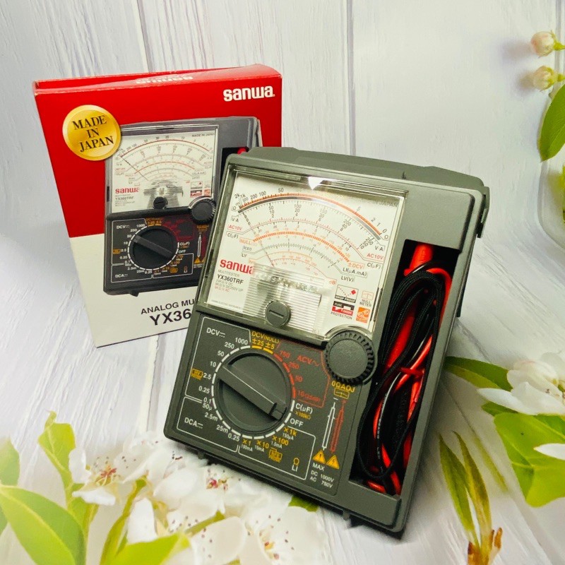 Original Sanwa YX360TRF Analog MultiTester MultiMeter Made in Japan