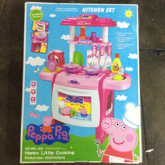 peppa pig little kitchen set