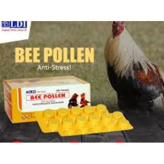 BEE POLLEN TABLET FOR GAMEFOWLS (1 BOX -100 TABLETS) by LDI