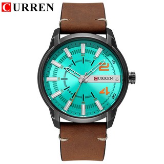CURREN Men Watches Fashion Business Waterproof Watches Military Quartz Watch #5