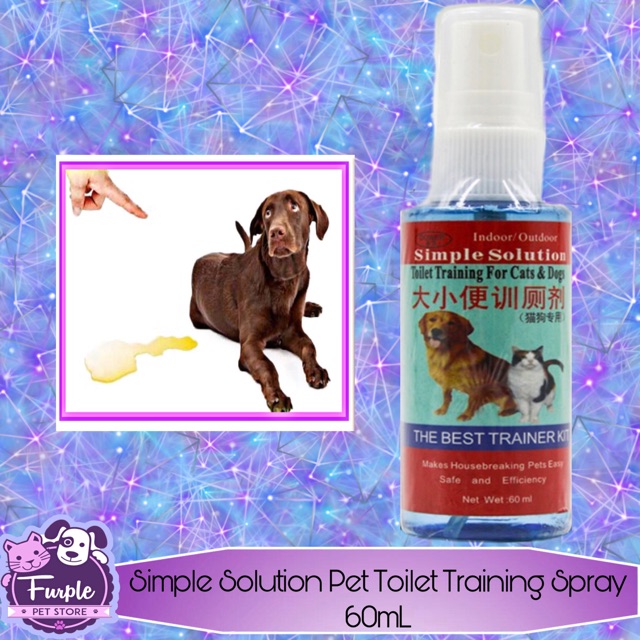 best puppy potty training spray