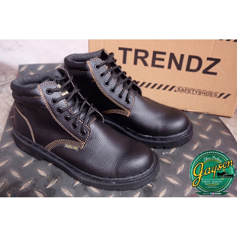 Trendz Marikina Steel Toe Duty Safety Shoes PPE for Men Shopee