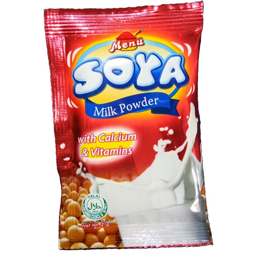 Menu Soya Milk Drink Powder 10pcsx21g Shopee Philippines