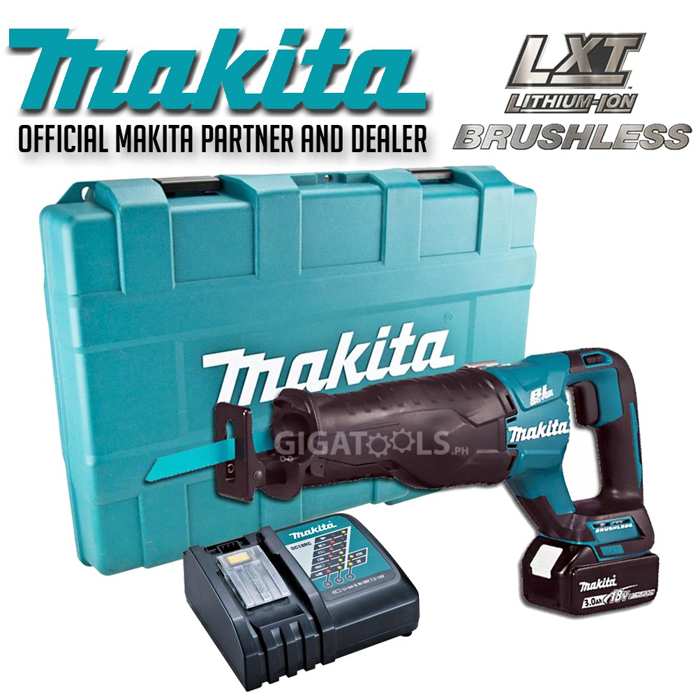 Makita DJR187RF Cordless Brushless Reciprocating Saw 18V LXT LiIon