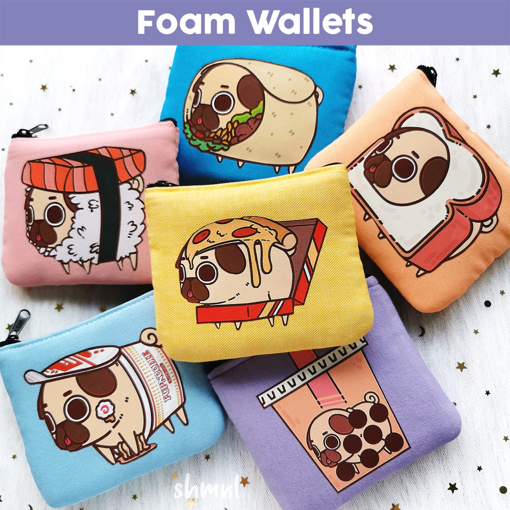 pug coin purse