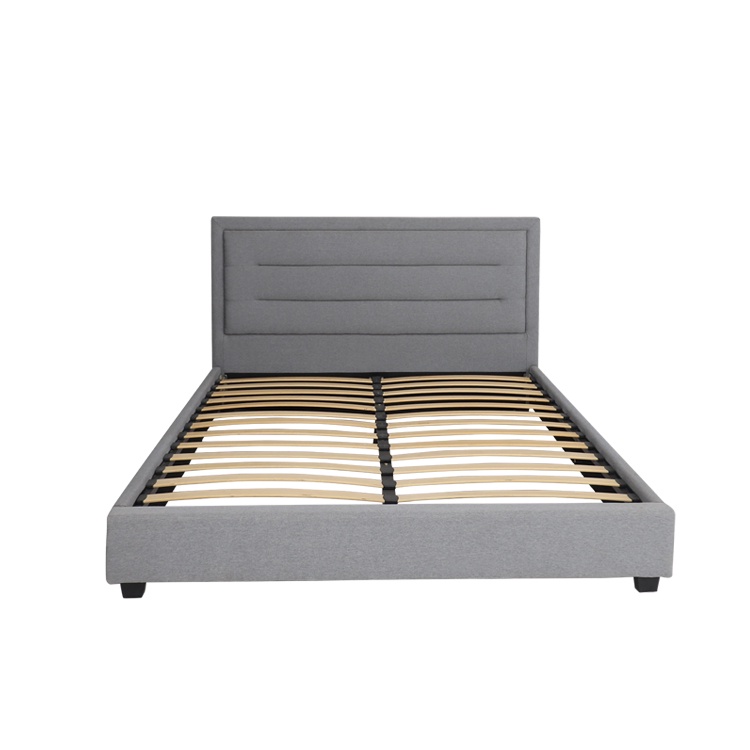 Modern Wood Bed Frame Ensemble Wood Beds Base Double Beds | Shopee ...