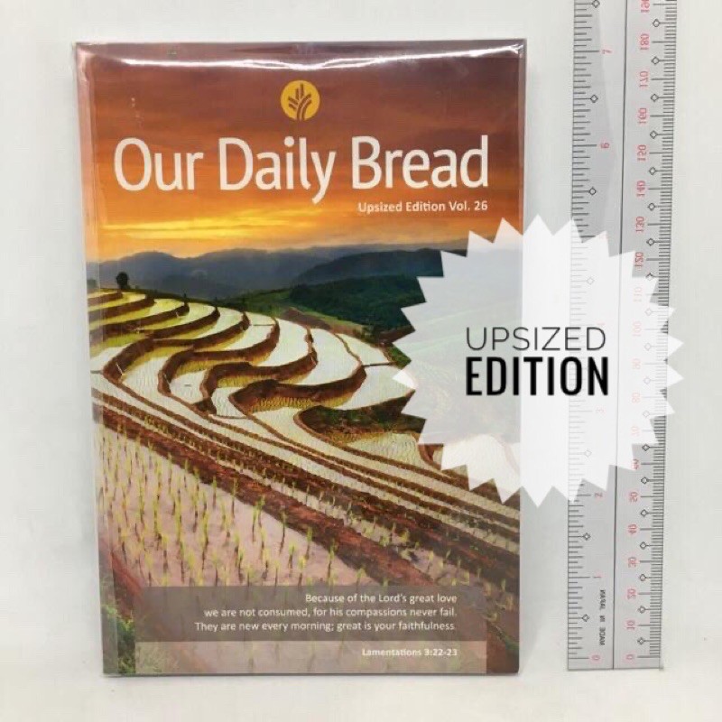 Our Daily Bread Upsized Edition Volume 26 400 Pages Devotional Shopee Philippines
