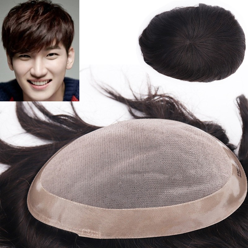 Men Human Hair Wigs Male Toupee Men Wig Short Wigs Hair Extensions