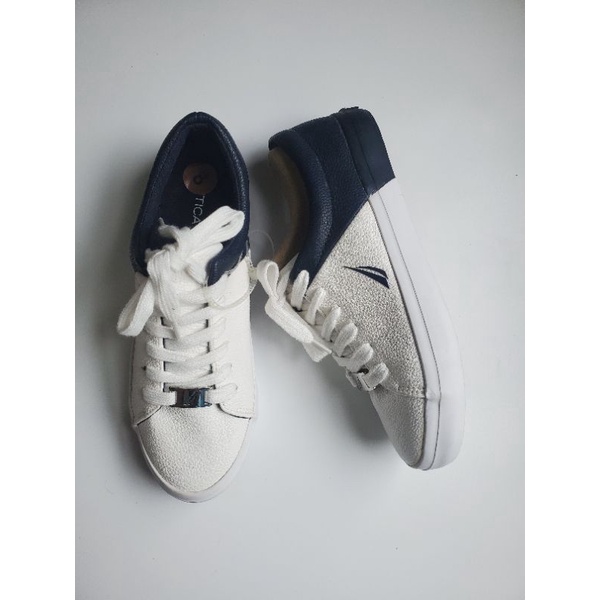 nautica white sneakers womens