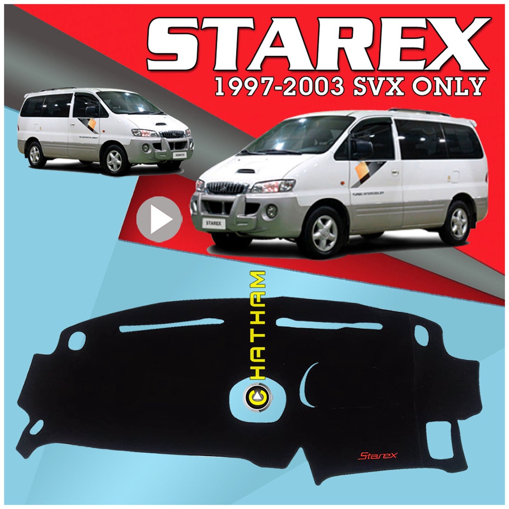 (Black) Dashboard Cover Hyundai Starex 1997 to 2007 SVX and GRX