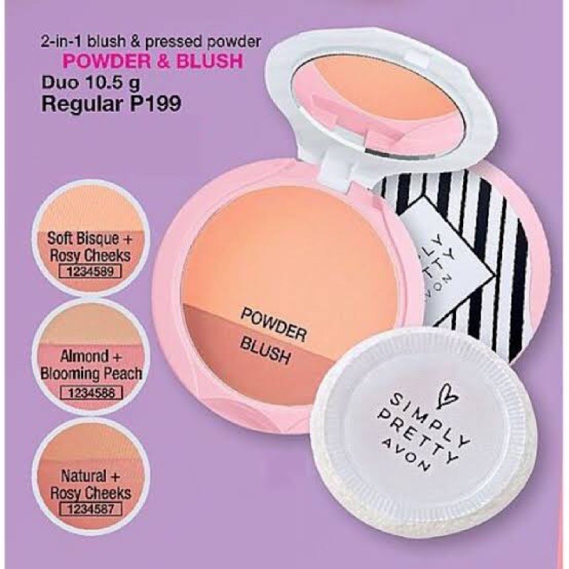 avon powder blush