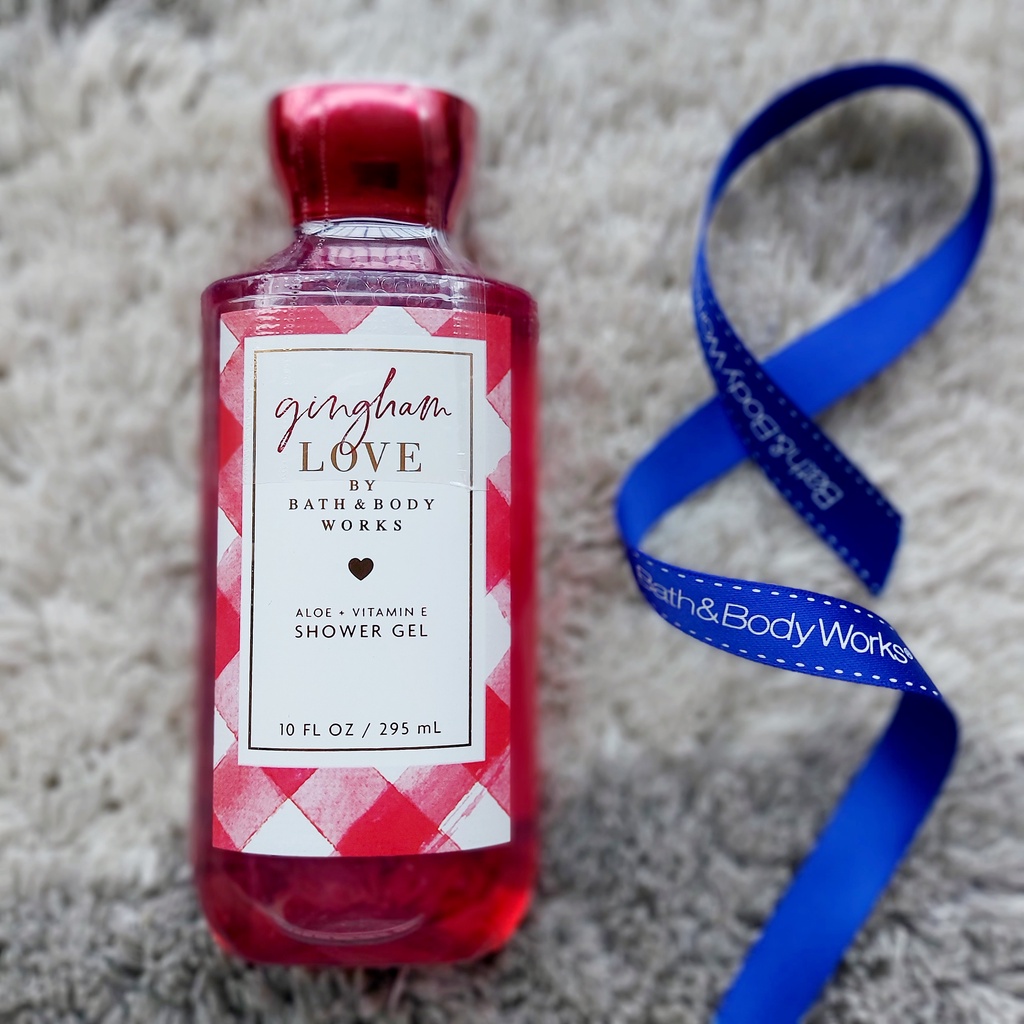 Original Bath & Body Works USA Gingham Love Shower Gel Body Wash
