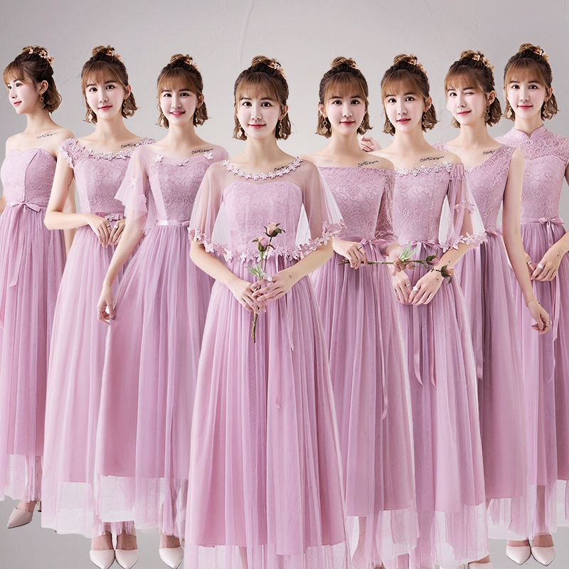 bridesmaid dresses beige