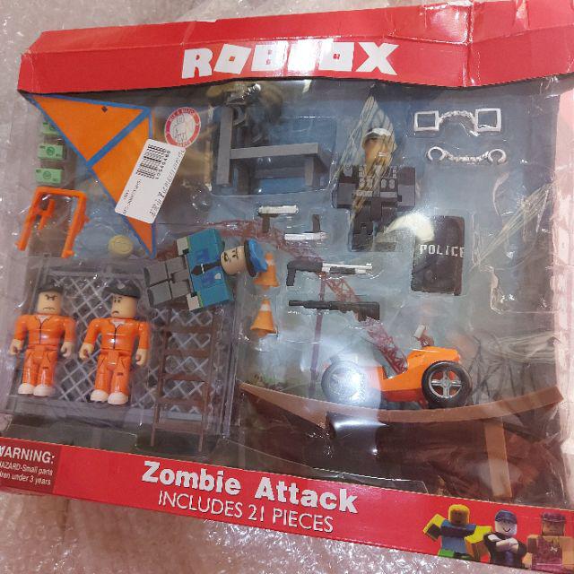 4pcs Set Virtual World Roblox Jailbreak Escape Pvc Action Figure Toy Collection Model Birthday Gift Shopee Philippines - roblox jailbreak great escape shopee philippines