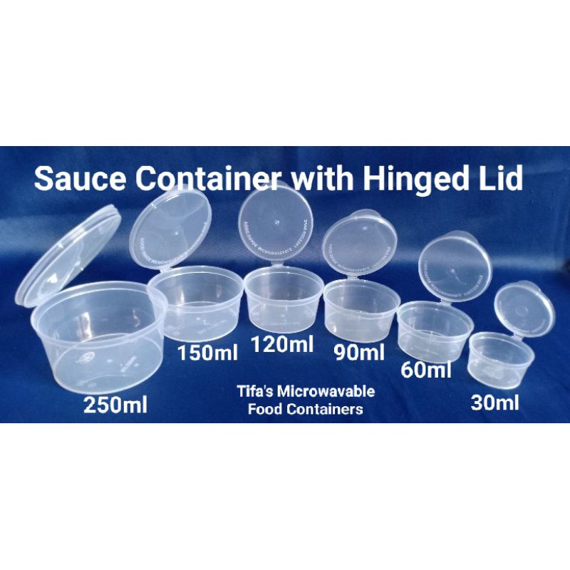 Sauce Container with Hinged Lid Shopee Philippines
