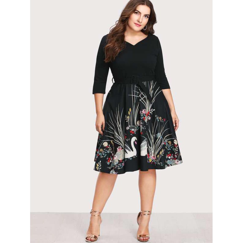 Shopee Formal Dress Plus Size