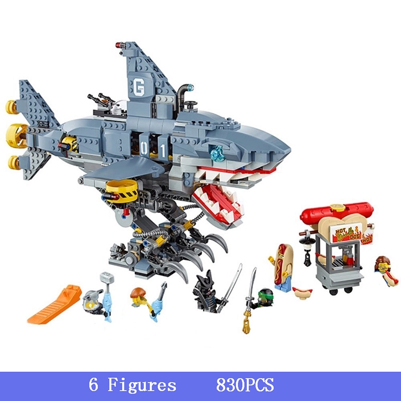 lego shark robot