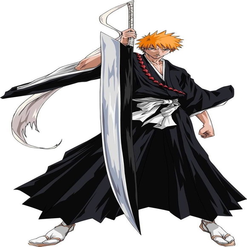 2022 NEW New Cosplay Hot Anime Bleach Kurosaki ichigo Weapon Bleaching ...