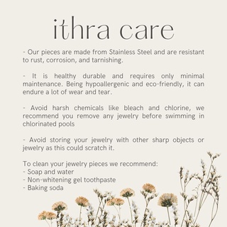 Ithra ~ MINIMALIST Gold Plated Hypoallergenic Non-Tarnish Stainless Steel #4