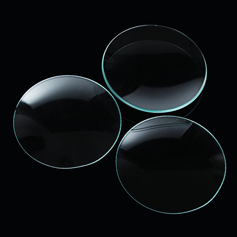 DAILYSHORE 10Pcs 60mm Lab Watch Glass Beaker Cover Concave Dishes