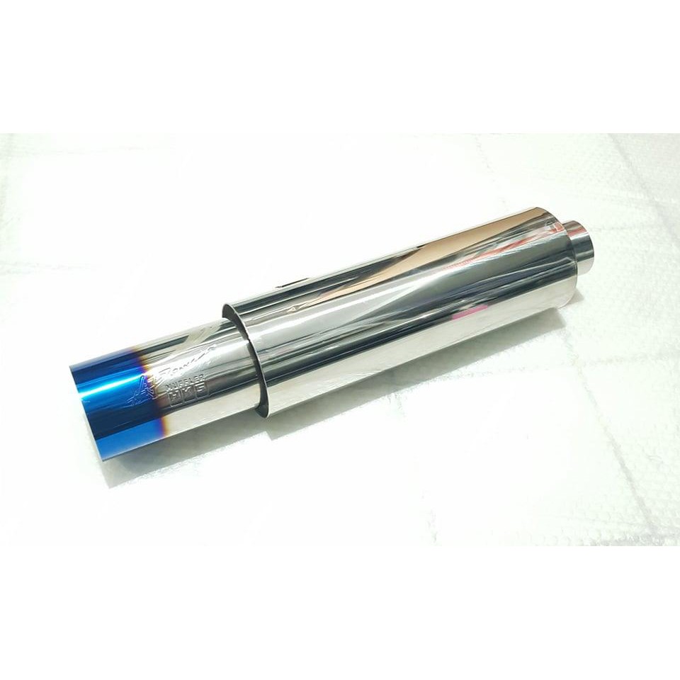 HKS Free Flow Muffler with Burn Tip, Universal Muffler (small) Shopee Philippines