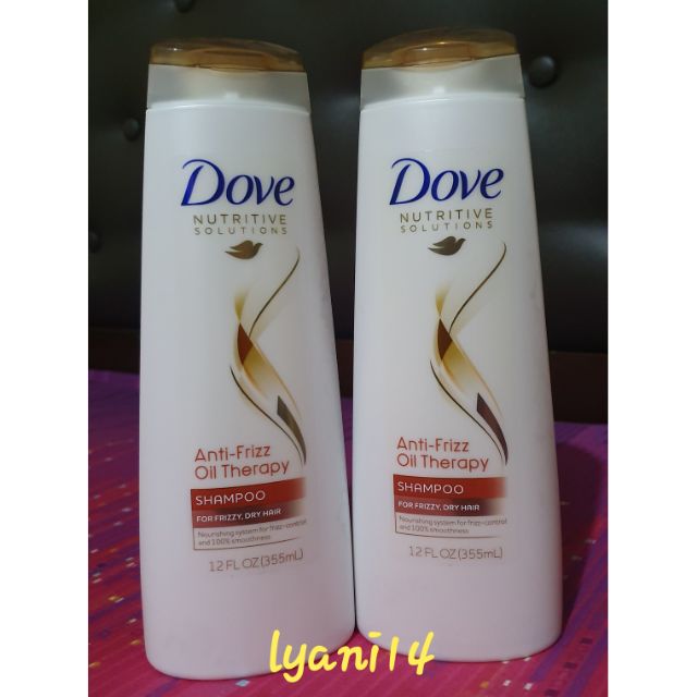 Dove Anti Frizz Oil Shampoo 355ml Shopee Philippines