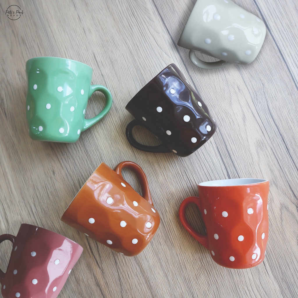 Polka Dot Coffee Mug Shopee Philippines 0311