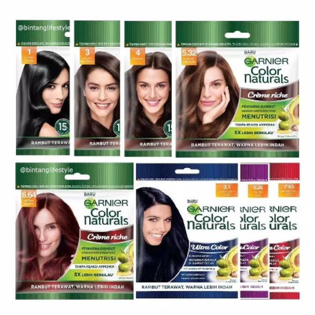 Garnier Hair Color Naturals Sachet | Shopee Philippines