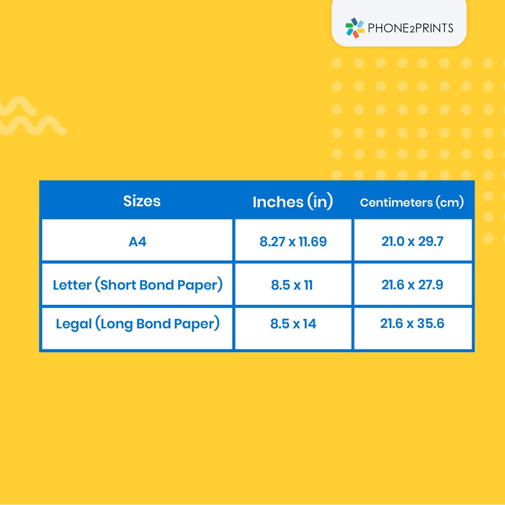 Document Prints 8 5x13 Inches Legal Size Or Long Bond Paper 5 Pages Phone2prints Shopee Philippines