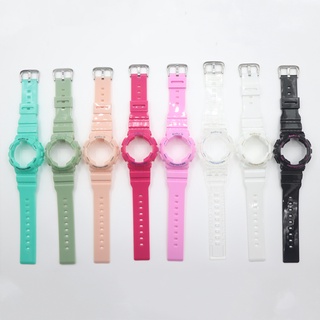 Band for Casio G-shock BABY-G BA-111 BA-110 BA-112 series Women's Strap Watchband with Bezel Frame LOGO Belt Wristband Case with tools Watch Accessories #2