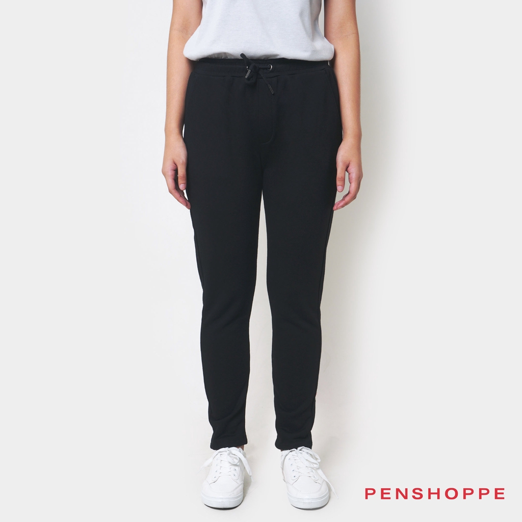 Jogger Pants For Women (Black/Sand) Shopee Philippines