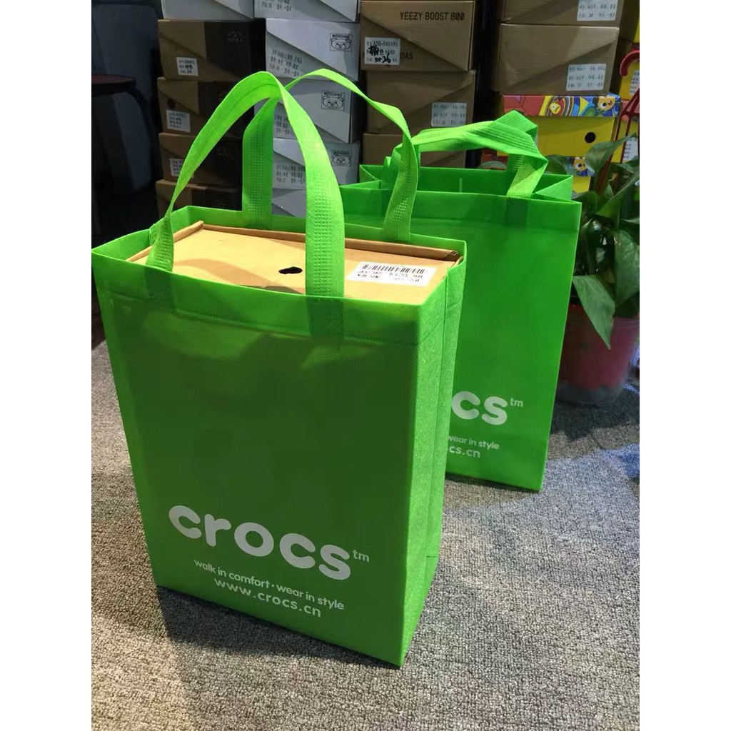 NEW Crocs Eco bag Green high quality COD# | Shopee Philippines