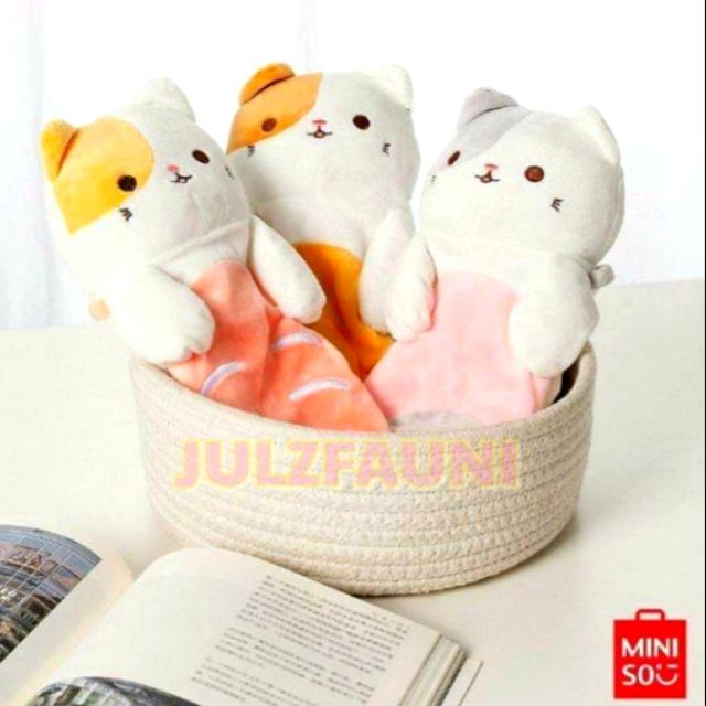 miniso sushi cat