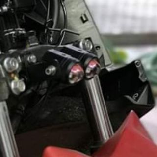 Nmax V1 and V2 Tpost Bracket for Mini Driving Lights | Shopee Philippines