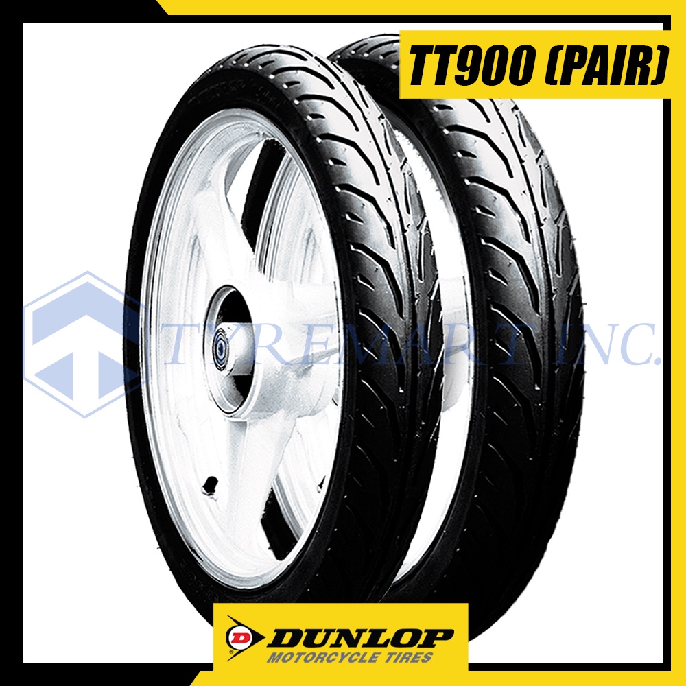 Dunlop Tires TT900 70/9017 38P & 80/9017 44P Tubetype Motorcycle