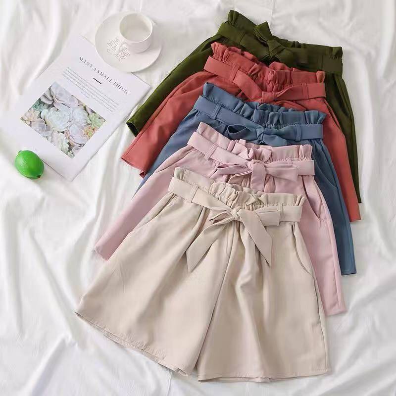 high waist square pants